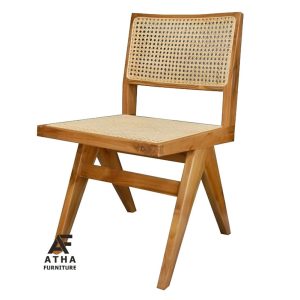 Armless Wooden Dining Chair