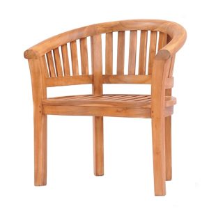 Banana Round Back Arm Chair