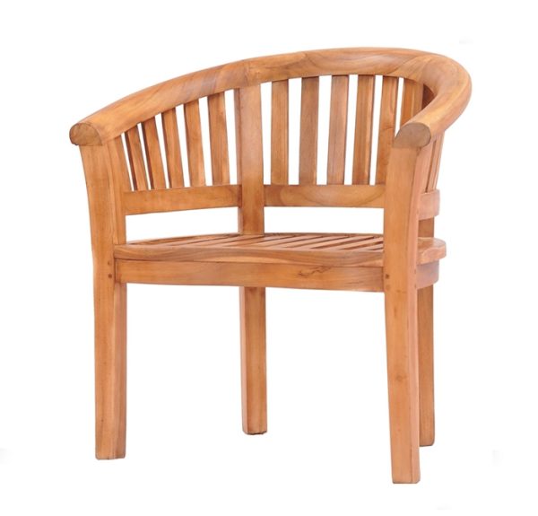 Banana Round Back Arm Chair