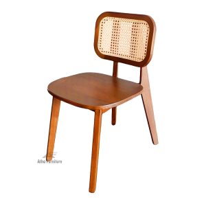 Lithuania Rattan Wooden Chair