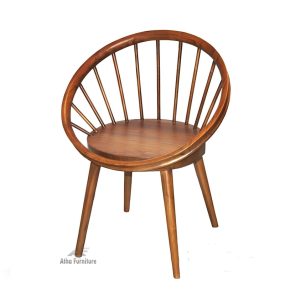 Round Teak Chair