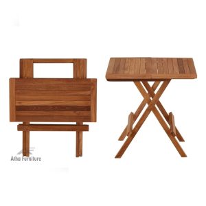 Square Teak Picnic Table Square Teak Picnic Table
