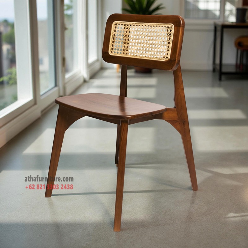 Rattan Wood Bistro Chairs Rattan Wood Bistro Chairs