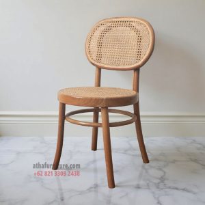 Rattan Dining Chair Teak Wood